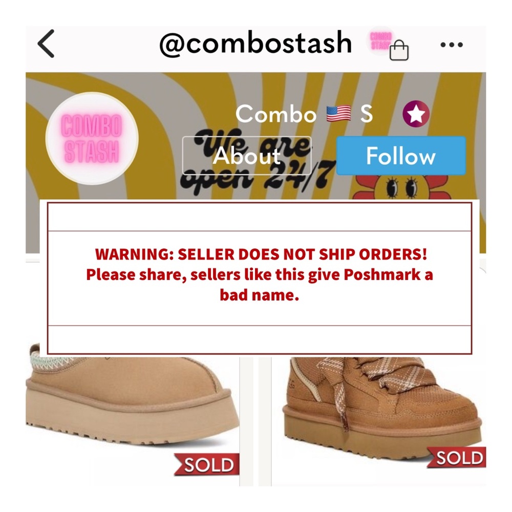 WARNING: SELLER DOES NOT SHIP!